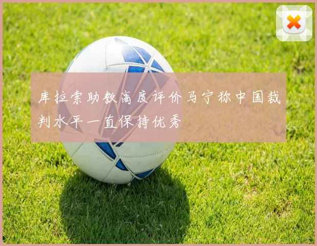 库拉索助教高度评价马宁称中国裁判水平一直保持优秀